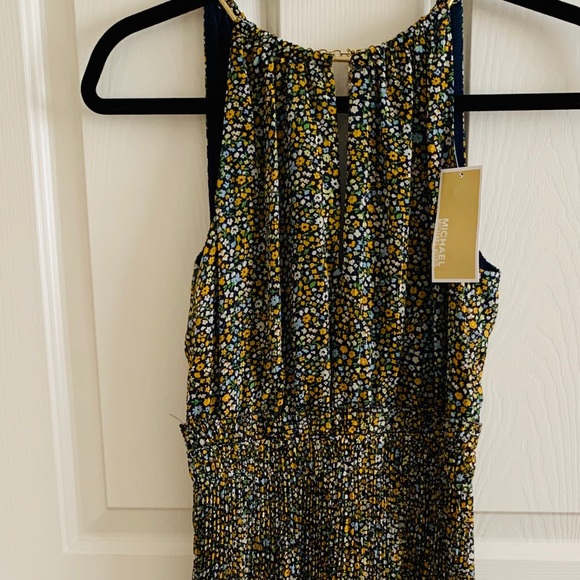 Michael Kors Floral Chiffon Dress - Picture 7 of 11